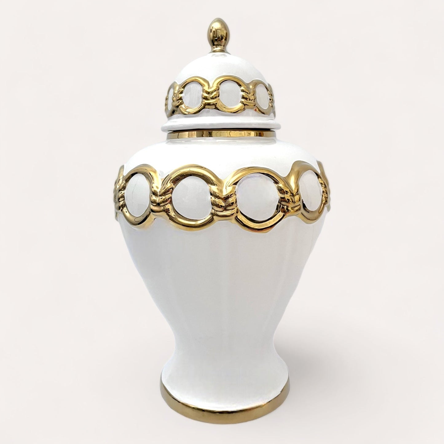 Guldig Kedja Ginger Jar