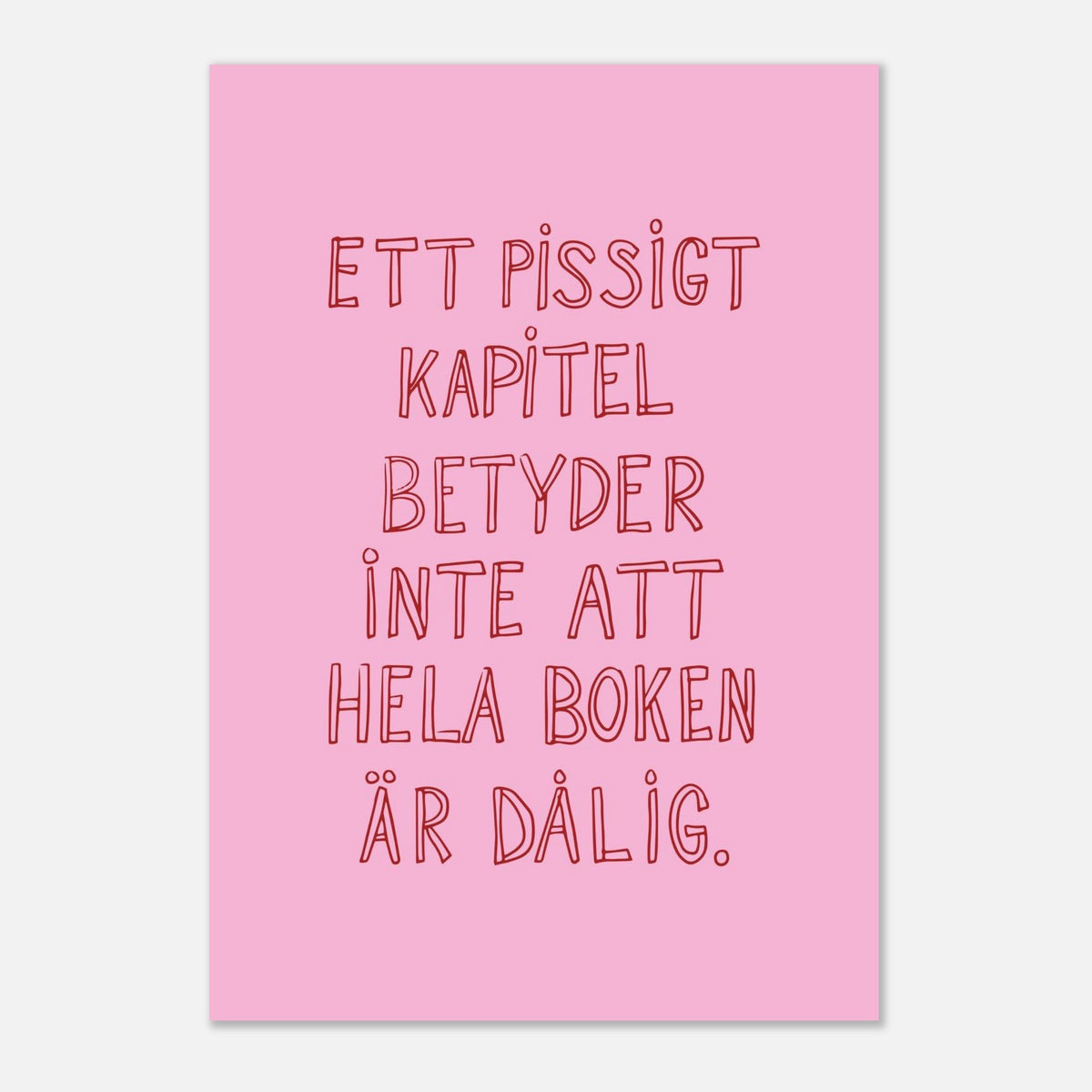 Poster | Ett pissigt kapitel