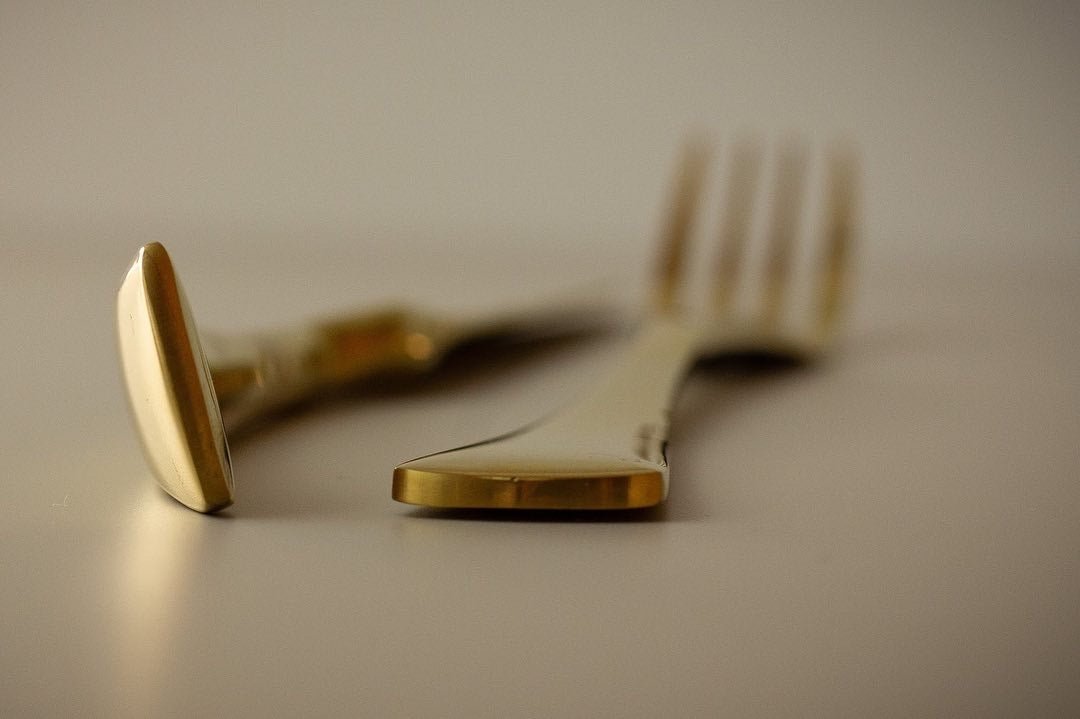 24-pack Bestick- Guld