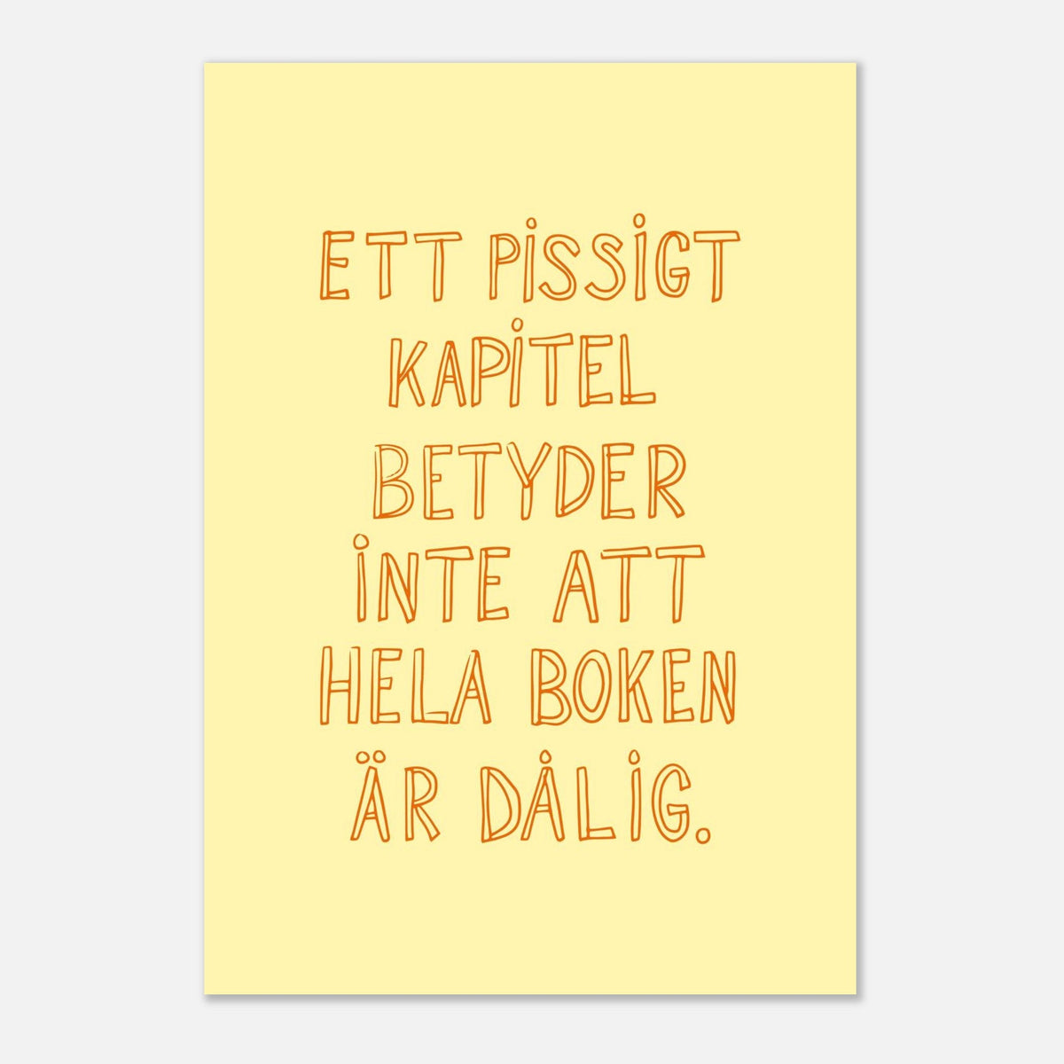 Poster | Ett pissigt kapitel