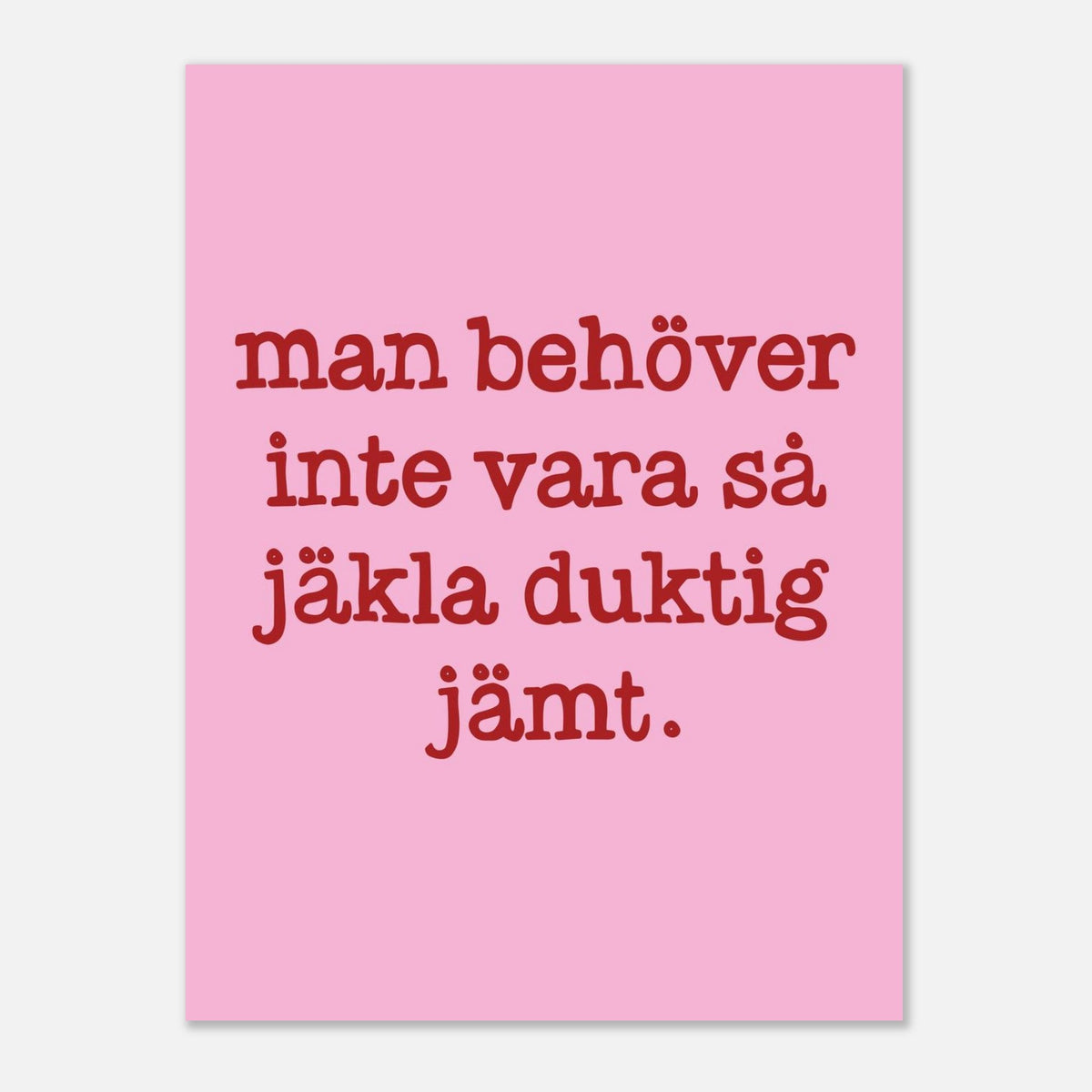 Poster | Duktig