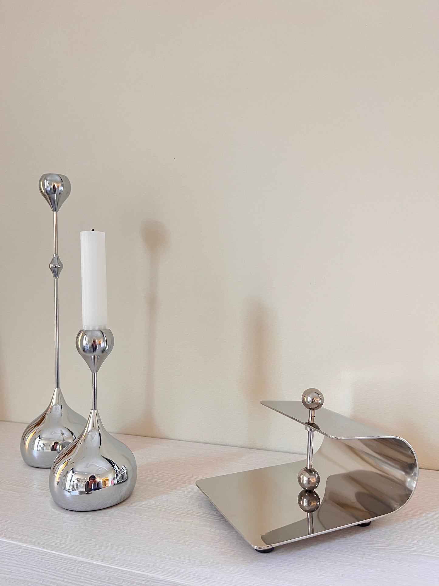 Violla Ljusstake Silver