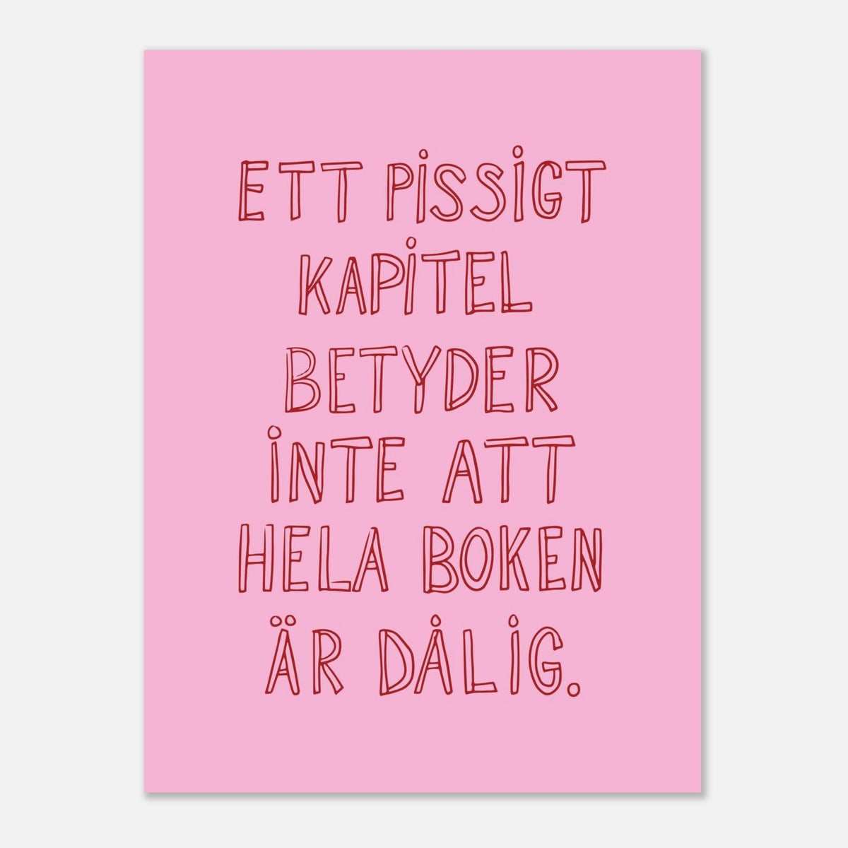 Poster | Ett pissigt kapitel