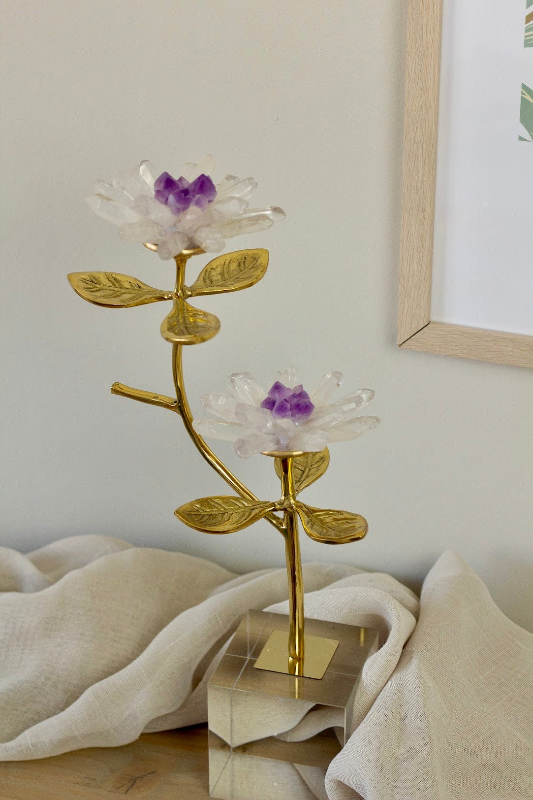 Ametistblomma Dekoration