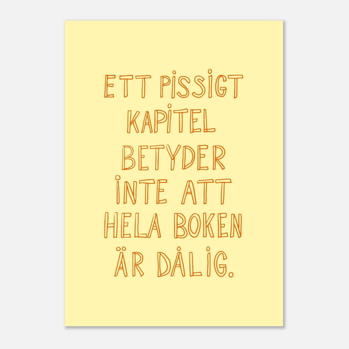 Poster | Ett pissigt kapitel