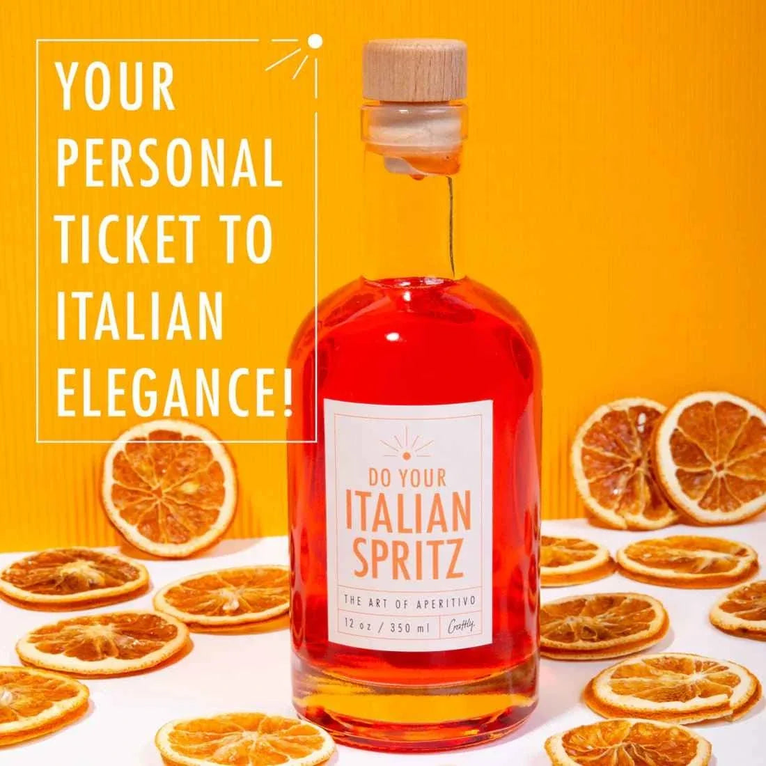 Gör din egen aperol spritz - DIY cocktailset för aperitivo och spritz
