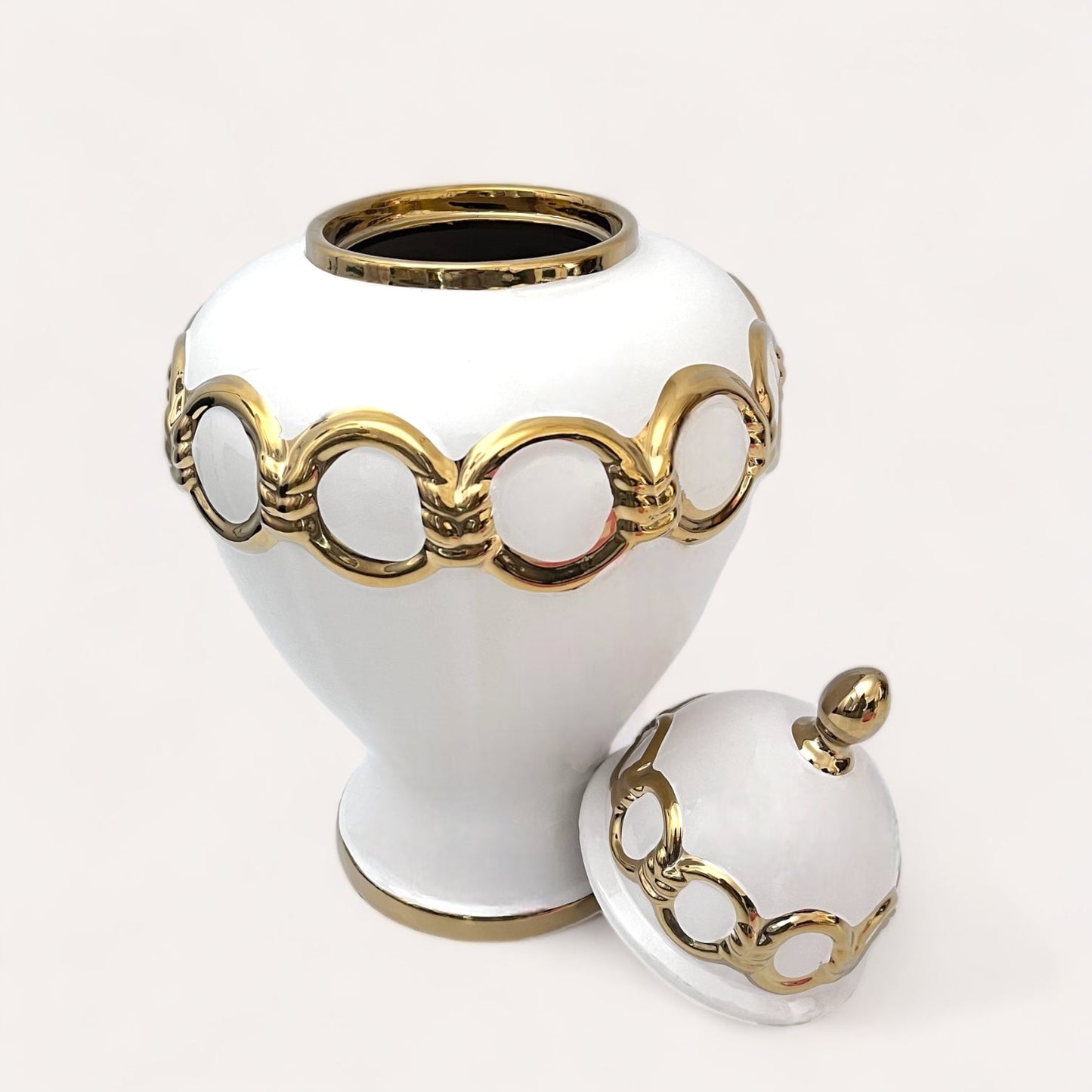 Guldig Kedja Ginger Jar
