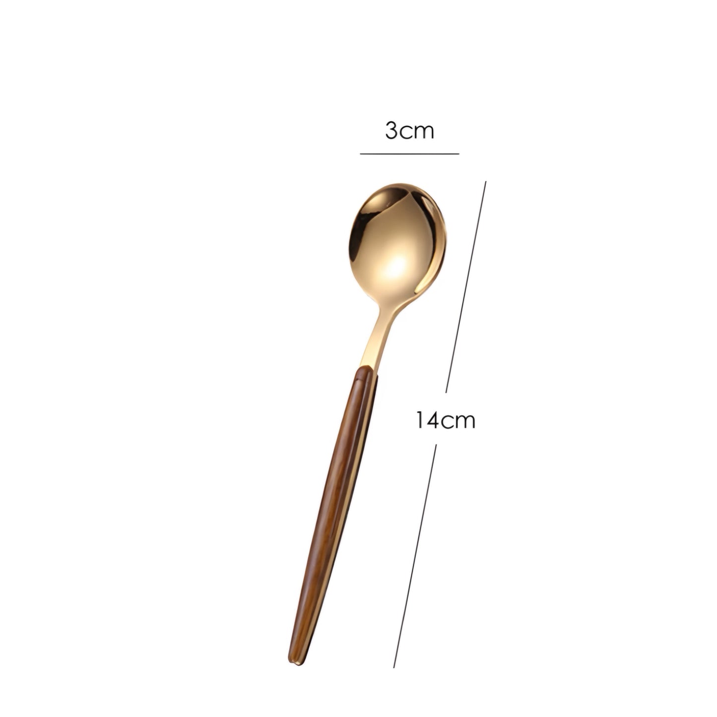 Dessert Sked Guld
