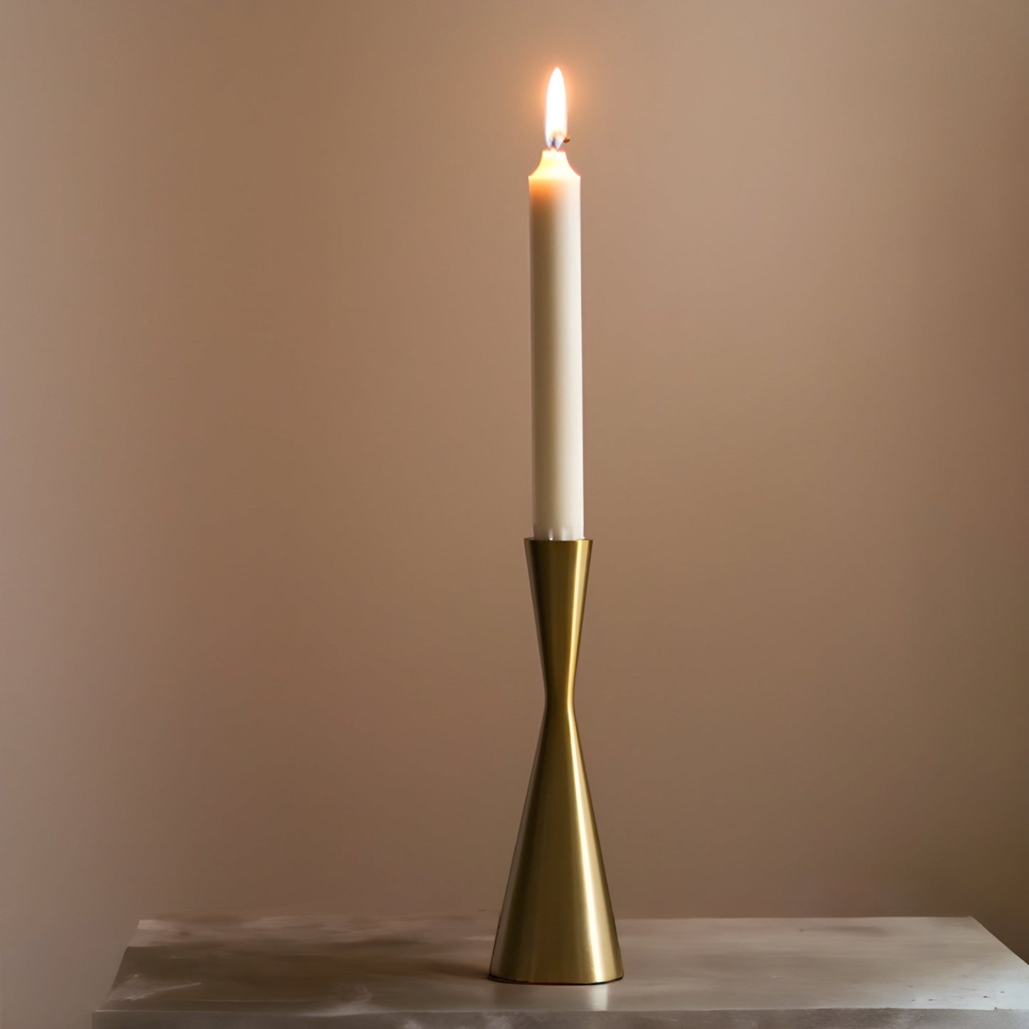 Konisk Ljusstake Guld