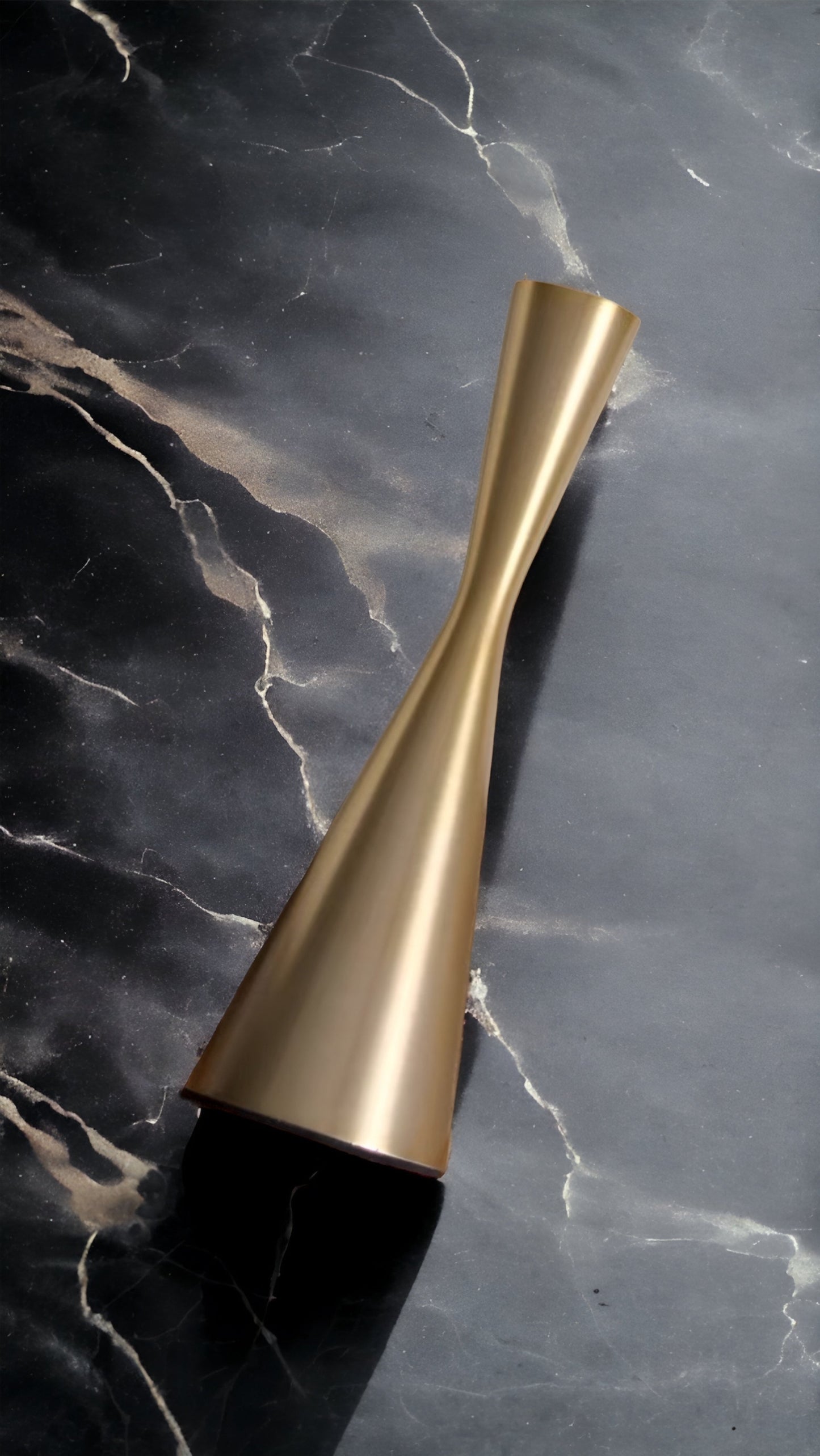 Konisk Ljusstake Guld