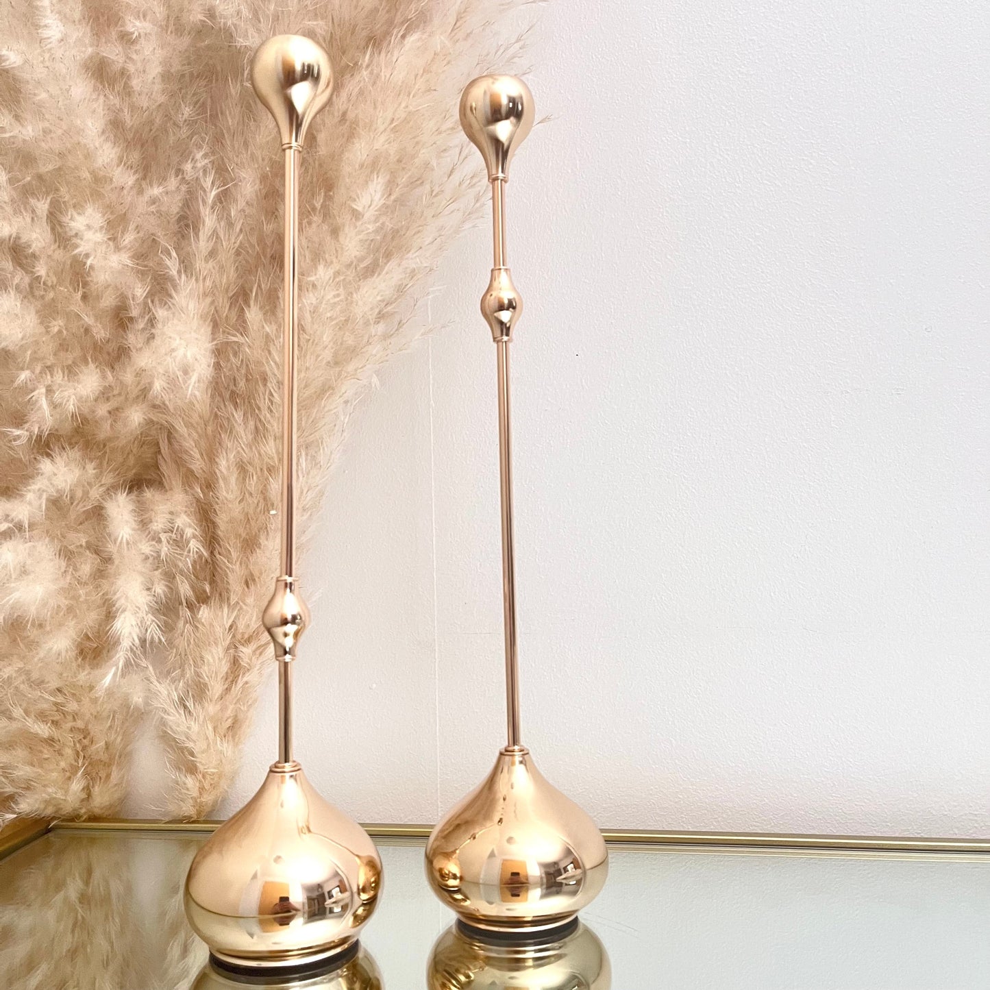 Violla Ljusstake Guld/Ljusguld