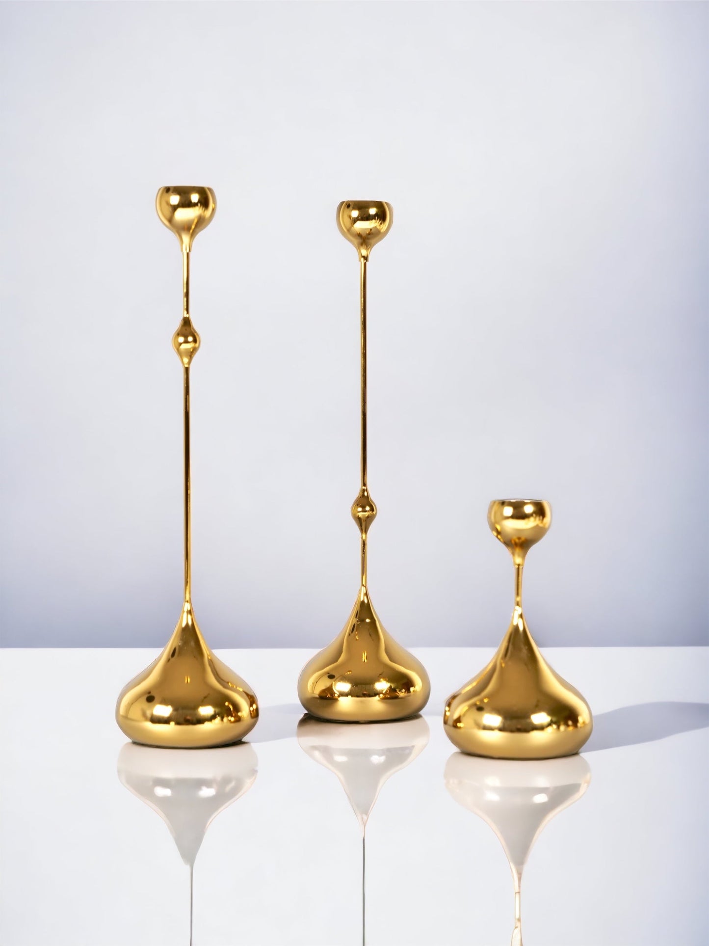 Violla Ljusstake Guld/Ljusguld