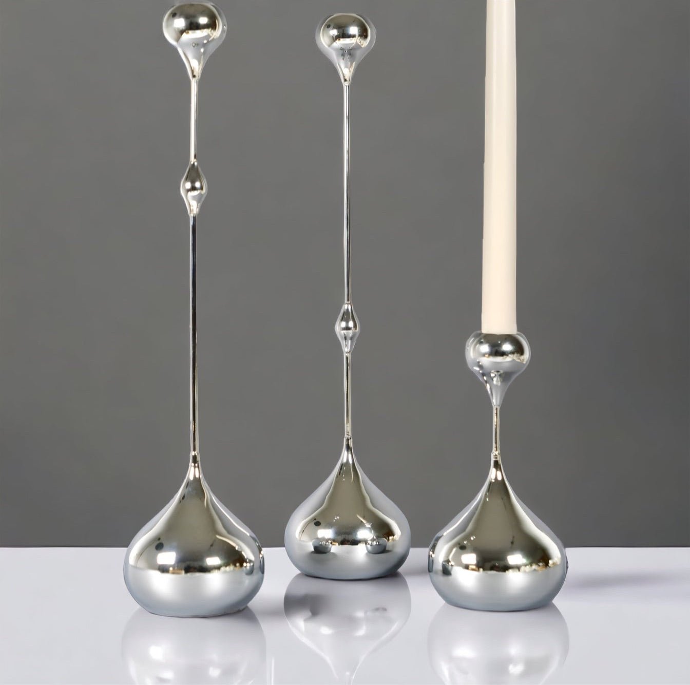 Violla Ljusstake Silver